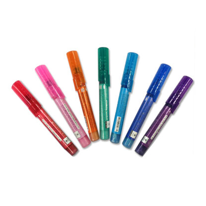 Set of 7 Multicolored Nail Pens