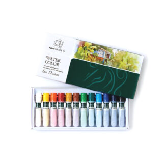 Set of 12 assorted water color paint in box