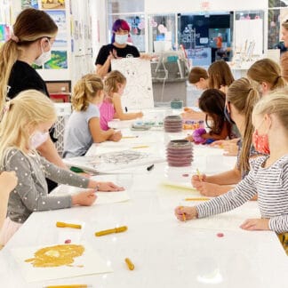 Birthday Party pictures at Young Art