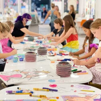 Birthday Party pictures at Young Art