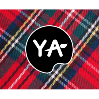 Young Art Card with plaid design