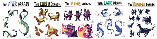 dragon drawings