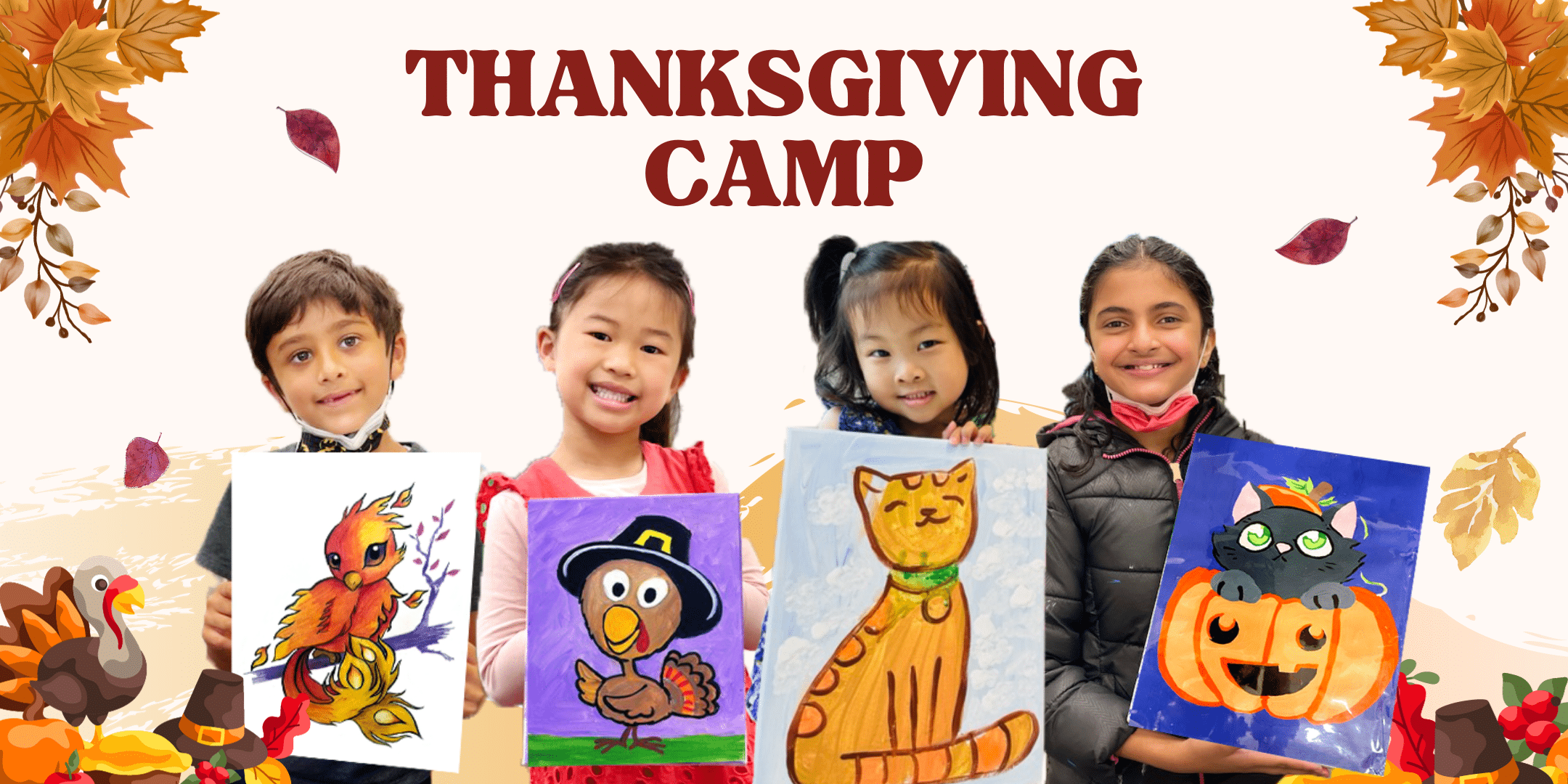 Thanksgiving Break Whole Day Week Camp (5 Days) Valley Fair Young