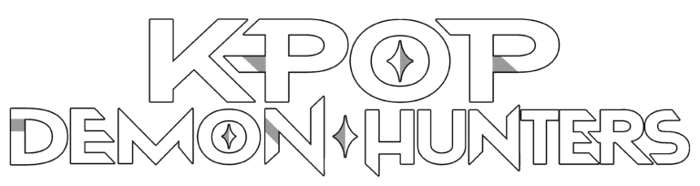 kpop demon hunters logo
