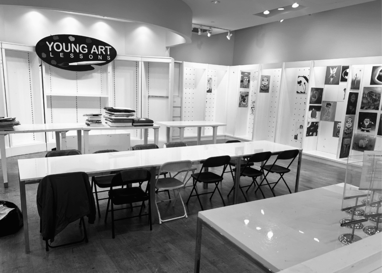 image of the inside of the hillsdale studio